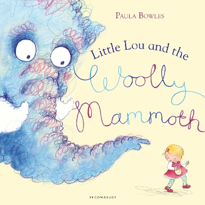 Book cover for Little Lou and the Woolly Mammoth