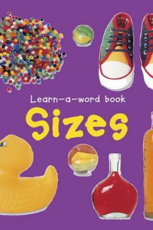 Cover of Learn-a-word Book: Sizes