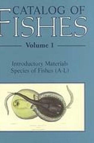 Cover of Catalog of Fishes