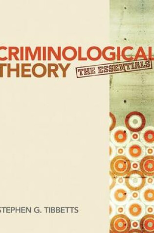 Cover of Criminological Theory