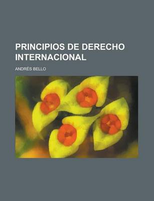 Book cover for Principios de Derecho Internacional