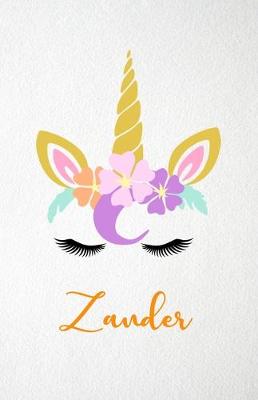 Book cover for Zander A5 Lined Notebook 110 Pages