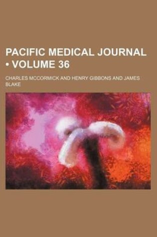 Cover of Pacific Medical Journal (Volume 36)