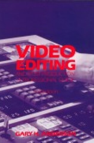 Cover of Video Editing