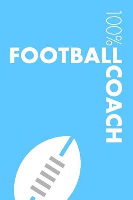 Book cover for Womens Football Coach Notebook