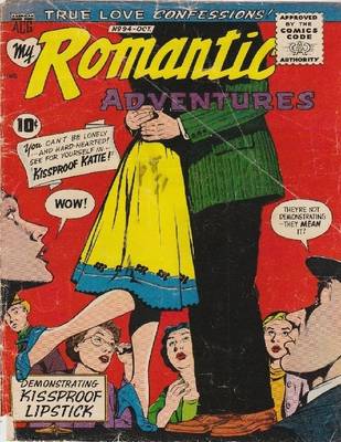 Book cover for My Romantic Adventures Number 94 Romance Comic Book