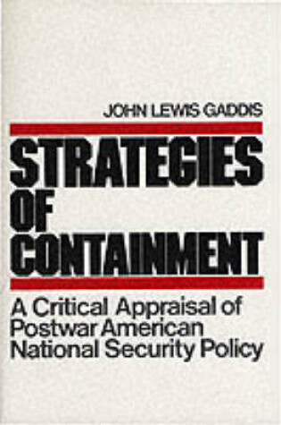 Cover of The Strategies of Containment