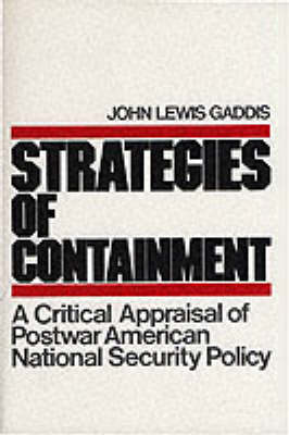 Book cover for The Strategies of Containment