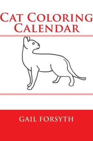 Cover of Cat Coloring Calendar