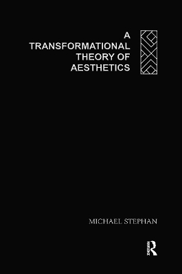 Book cover for Transformatnl Theory Aesthetcs