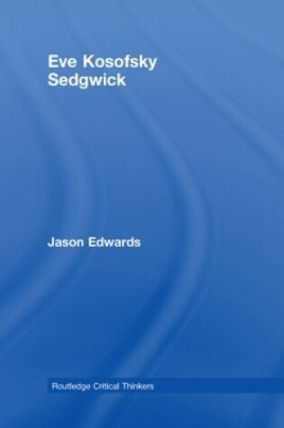 Cover of Eve Kosofsky Sedgwick