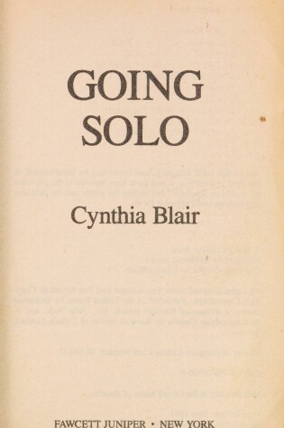 Cover of Going Solo