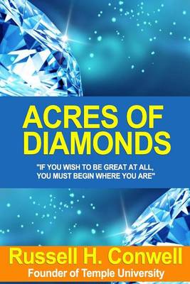 Book cover for [ Acres of Diamonds by Conwell, Russell H ( Author ) Jun-2014 Paperback ]