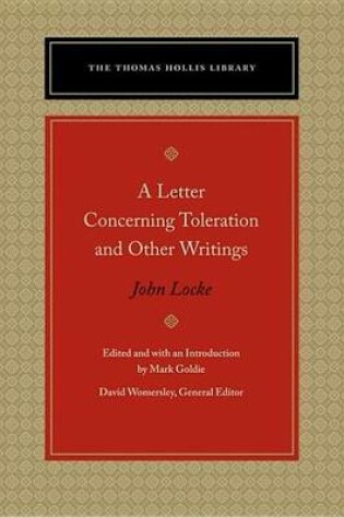 Cover of A Letter Concerning Toleration and Other Writings