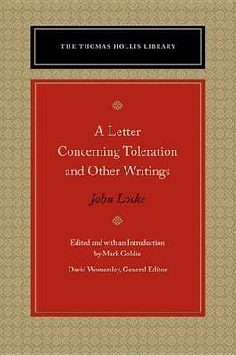 Book cover for A Letter Concerning Toleration and Other Writings