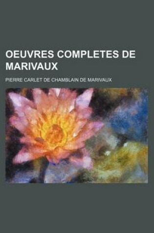 Cover of Oeuvres Completes de Marivaux (6)