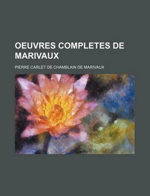 Book cover for Oeuvres Completes de Marivaux (6)