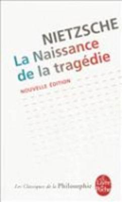 Book cover for La naissance de la tragedie