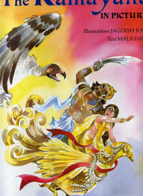 Book cover for The Ramayana in Pictures