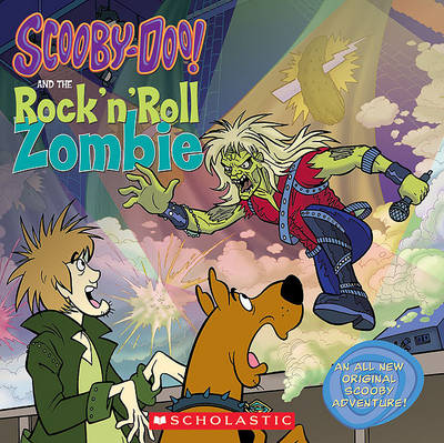 Book cover for Scooby-Doo and the Rock 'n Roll Zombie
