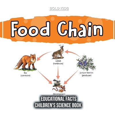 Book cover for Food Chain Educational Facts Children's Science Book