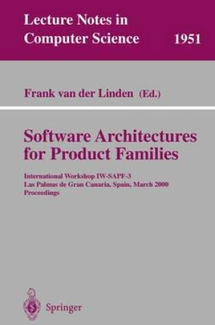 Cover of Software Architectures for Product Families