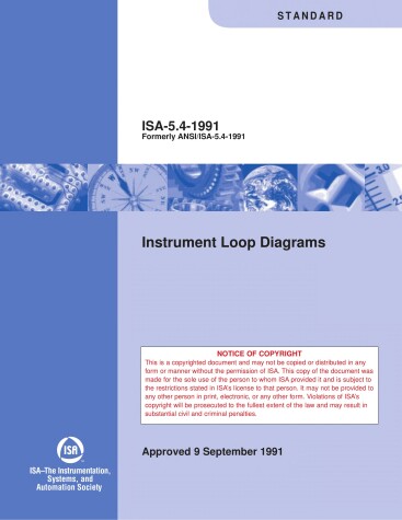 Cover of Standards and Practice for Instrumentation