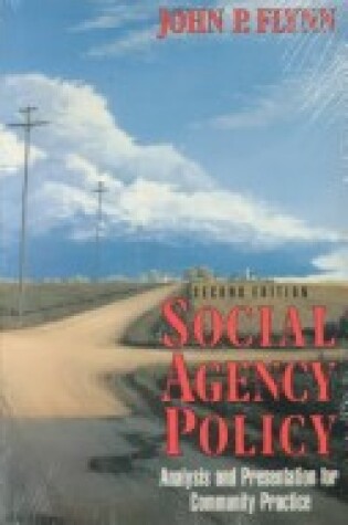 Cover of Social Agency Policy