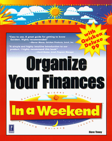 Book cover for Organize Your Finances with Quicken Deluxe