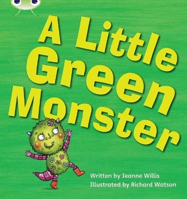 Cover of Bug Club Phonics - Phase 4 Unit 12: A Little Green Monster