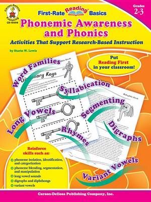 Book cover for Phonemic Awareness and Phonics, Grades 2 - 3
