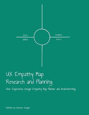 Book cover for UX Empathy Map Research and Planning