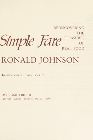 Cover of Simple Fare