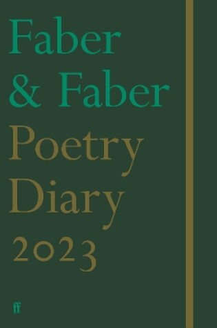 Cover of Faber Poetry Diary 2023