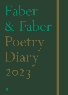 Book cover for Faber Poetry Diary 2023