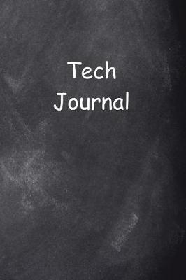 Cover of Tech Journal Chalkboard Design