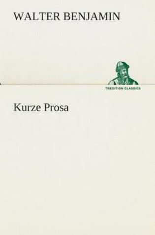 Cover of Kurze Prosa