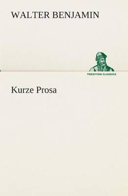 Book cover for Kurze Prosa