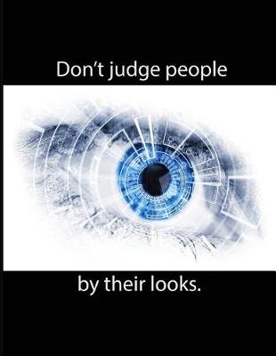 Book cover for Don't Judge People by Their Looks.