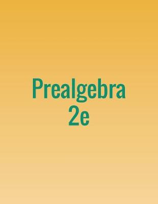 Book cover for Prealgebra 2e