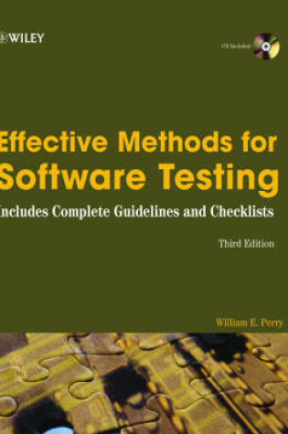 Cover of Effective Methods for Software Testing