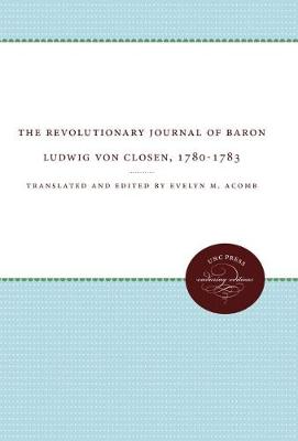 Cover of The Revolutionary Journal of Baron Ludwig von Closen, 1780-1783
