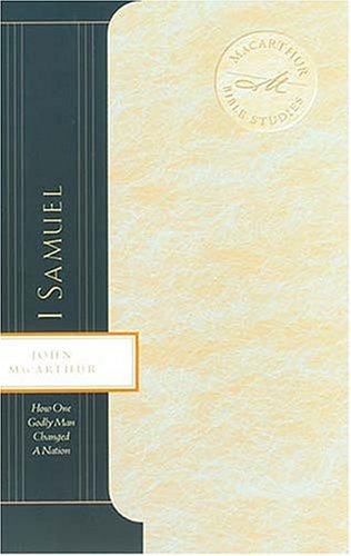 Book cover for Macarthur Bible Studies-1 Samuel