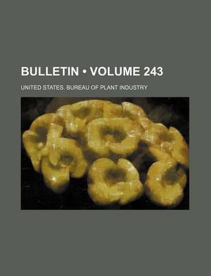 Book cover for Bulletin (Volume 243)