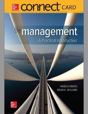 Book cover for Connect Access Card for Management: A Practical Introduction