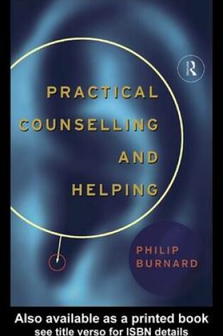 Cover of Practical Counselling and Helping