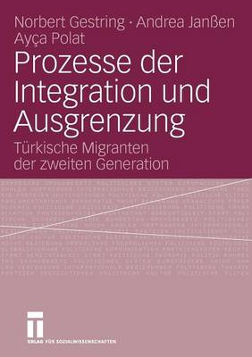 Book cover for Prozesse Der Integration Und Ausgrenzung