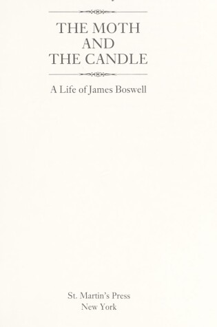 Cover of The Moth and the Candle