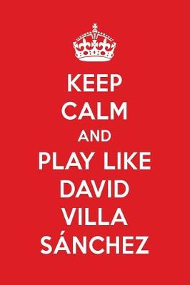 Book cover for Keep Calm and Play Like David Villa Sanchez