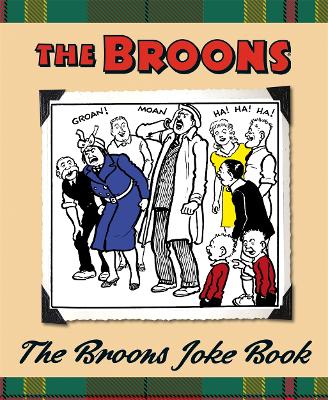 Book cover for The Broons Joke Book